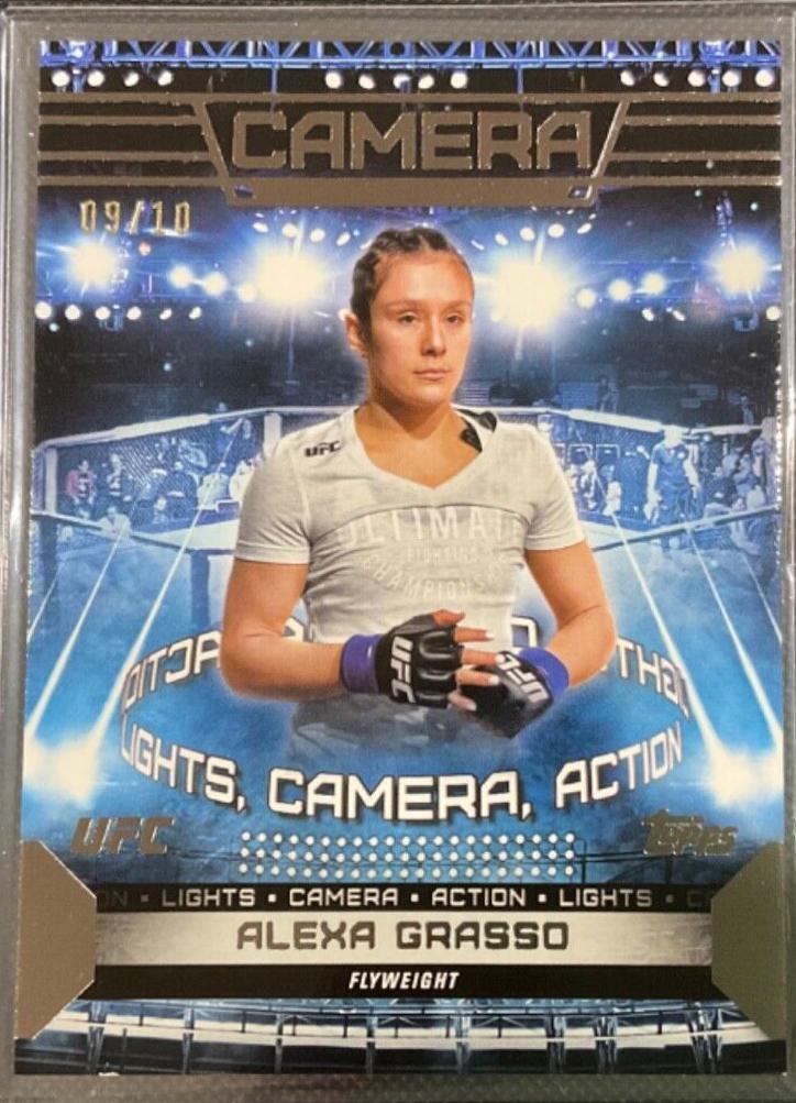 Alexa Grasso 2024 Topps Knockout UFC Action (Lights, Camera, Action) #ACT-10 Black
