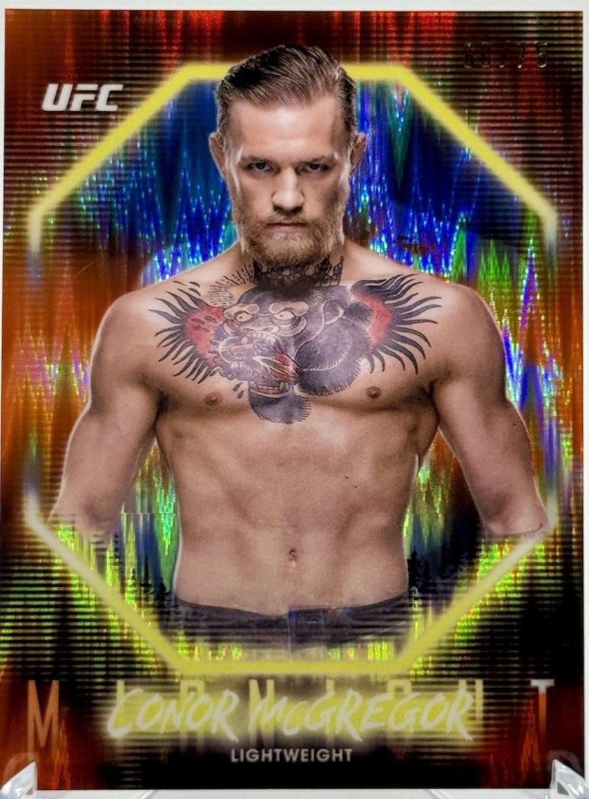 Conor McGregor 2025 Topps Midnight UFC Base #15 Dusk