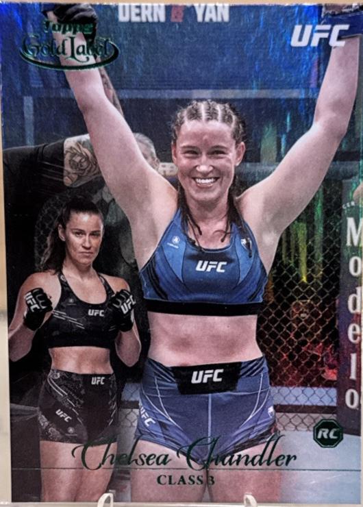 Chelsea Chandler 2024 Topps Gold Label UFC Base Class III #91 Green