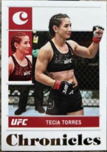 Tecia Pennington 2022 Panini Chronicles UFC Base Chronicles #66 Gold