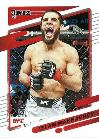 Islam Makhachev 2022 Panini Donruss UFC Base #1 Silver