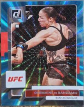 Germaine de Randamie 2023 Panini Donruss UFC Base #2 Teal Laser