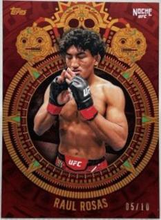 Raul Rosas 2024 Topps Noche UFC Base #7 Red