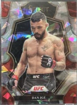Dan Ige 2023 Panini Select UFC Premier Level #122 Lucky Envelopes