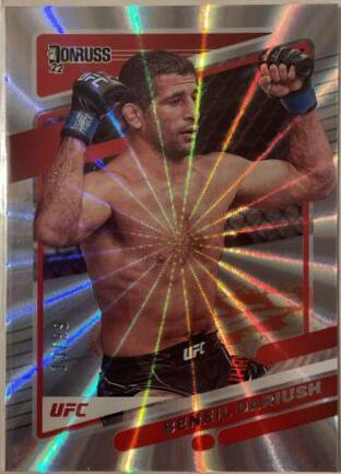 Beneil Dariush 2022 Panini Donruss UFC Base #25 Laser