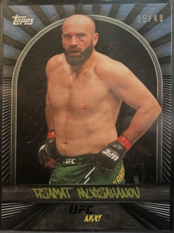 Azamat Murzakanov 2024 Topps UFC NYC Base #14 Blue