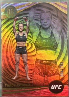 Tracy Cortez 2023 Panini Chronicles UFC Base Illusions #271 Red