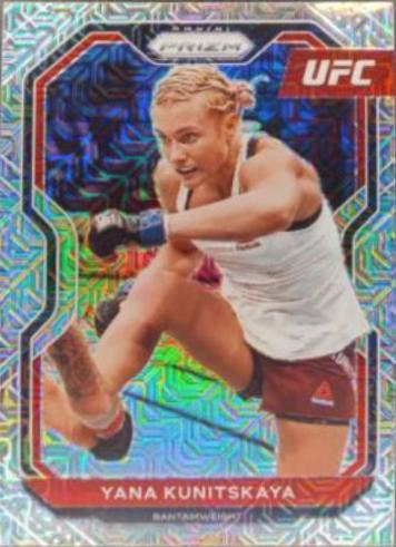 Yana Santos 2021 Panini Prizm UFC Base #83 Mojo