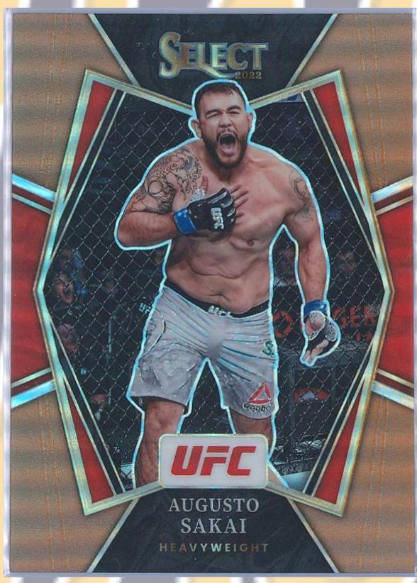 Augusto Sakai 2022 Panini Select UFC Premier Level #106 Bronze