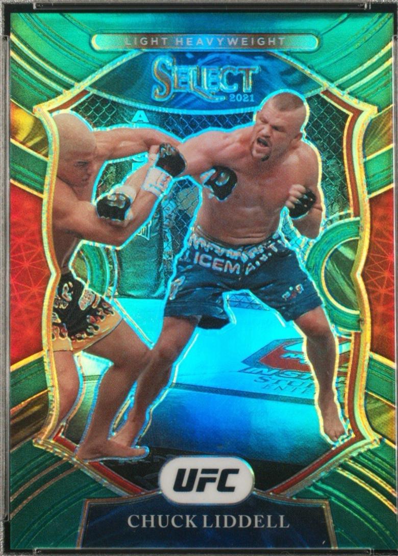 Chuck Liddell 2021 Panini Select UFC Concourse #88 Green