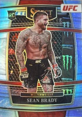 Sean Brady 2022 Panini Select UFC Concourse #31 Silver