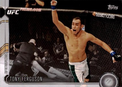 Tony Ferguson 2015 Topps UFC Chronicles Base #133 Gold