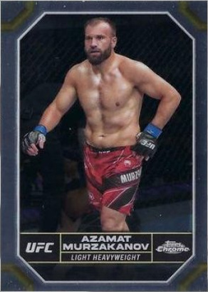 Azamat Murzakanov 2024 Topps Chrome UFC Base #23 Refractor