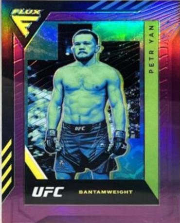 Petr Yan 2022 Panini Chronicles UFC Base Flux #342 Purple