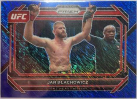 Jan Błachowicz 2023 Panini Prizm UFC Base #24 Blue Shimmer