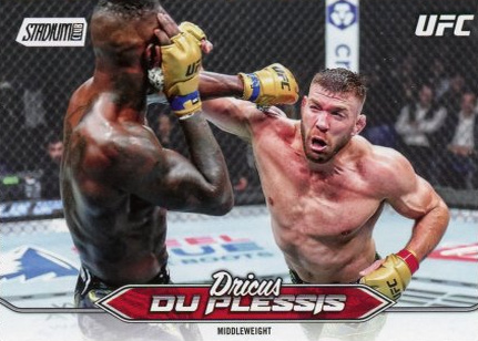 Dricus Du Plessis 2025 Topps Stadium Club UFC Base #126 Members Only