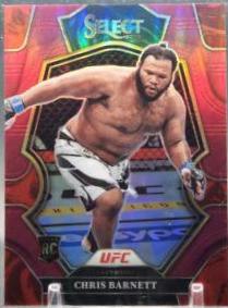 Chris Barnett 2023 Panini Select UFC Octagonside #246 Maroon
