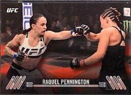 Raquel Pennington 2017 Topps UFC Knockout Base #70 Red
