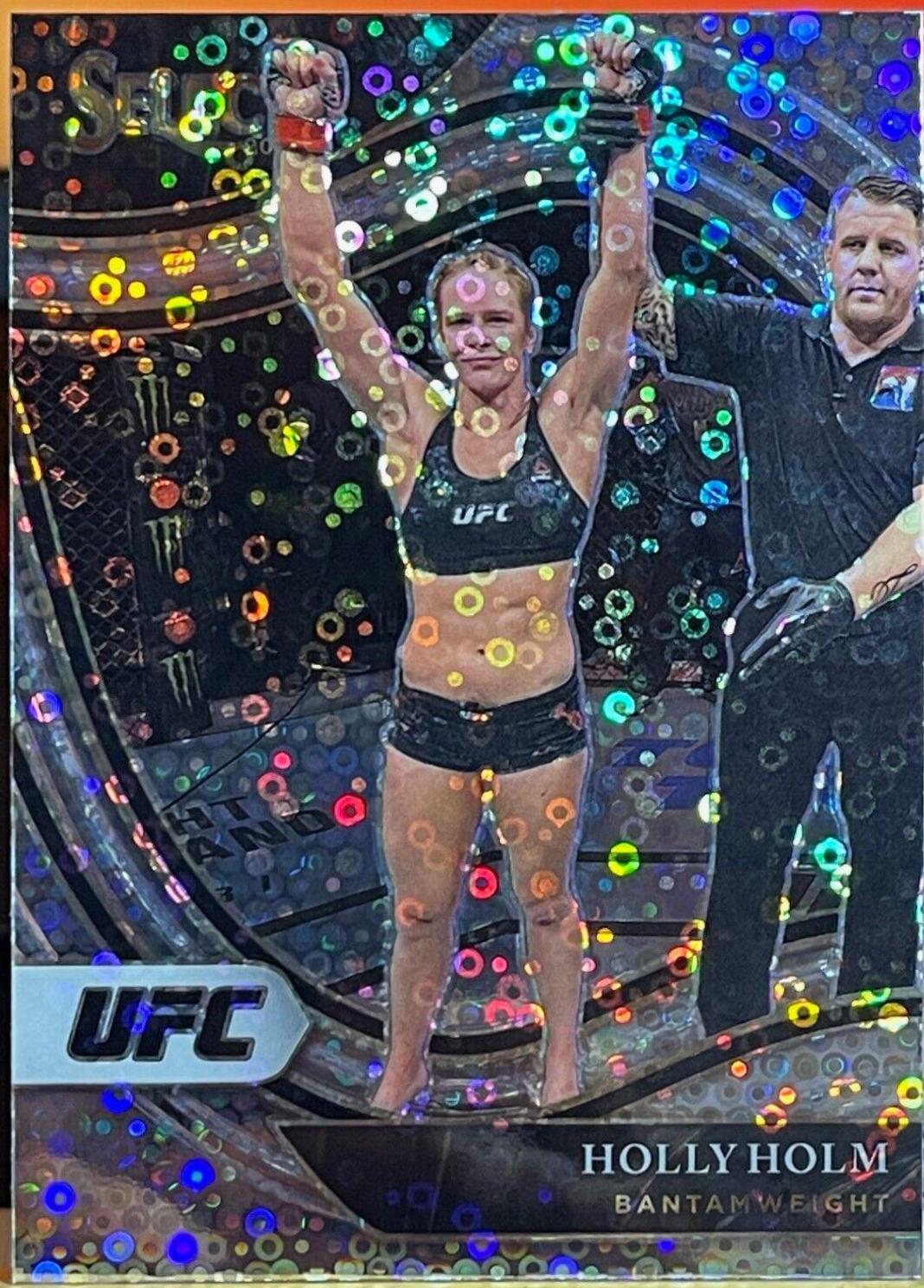 Holly Holm 2021 Panini Select UFC Octagonside #213 Disco