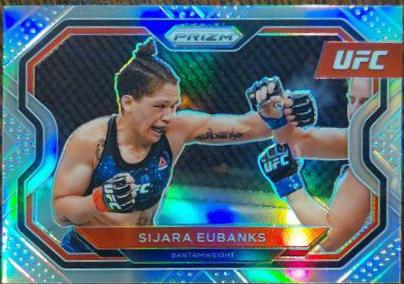 Sijara Eubanks 2021 Panini Prizm UFC Base #157 Silver