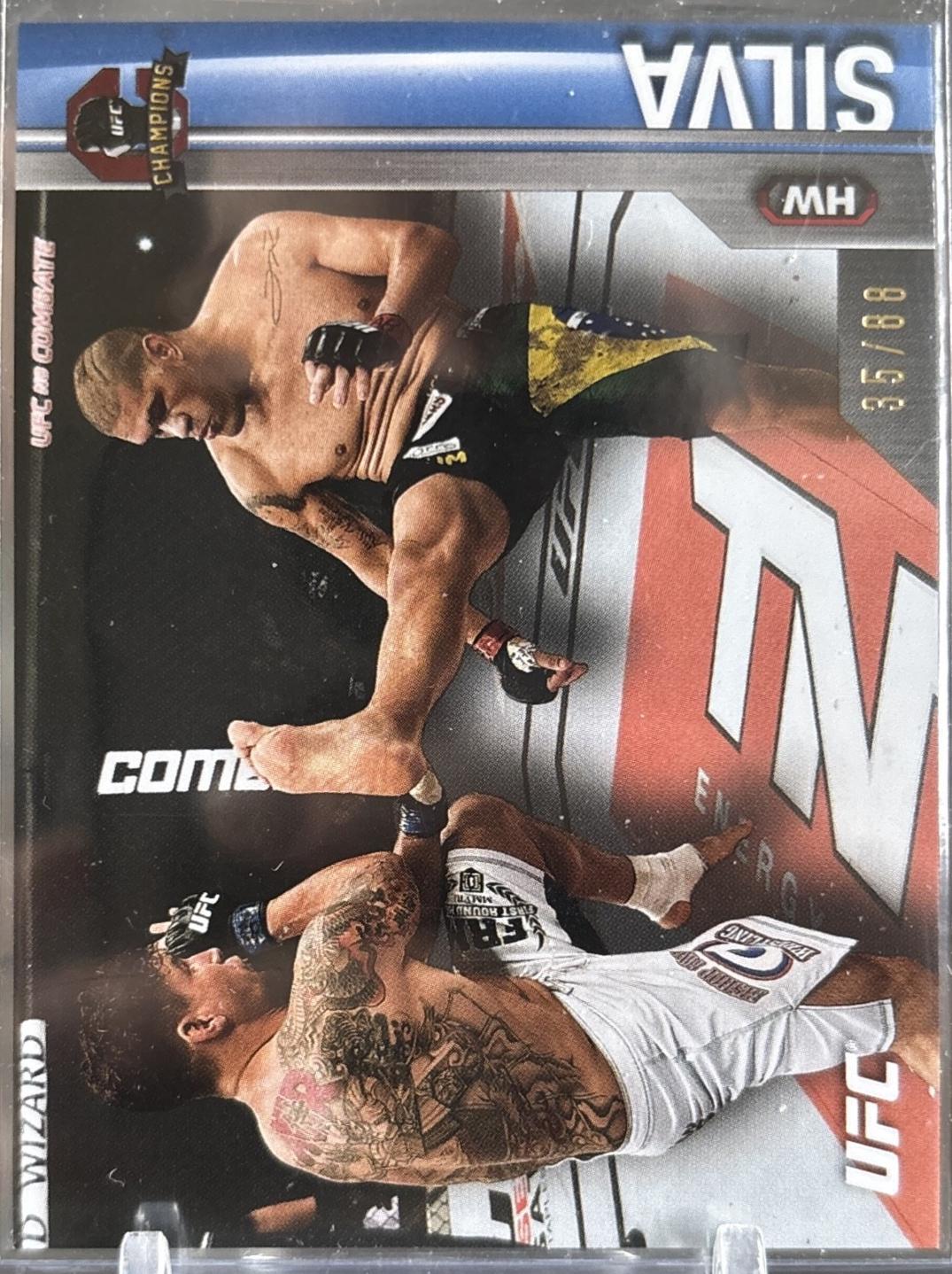 Antonio Silva 2015 Topps UFC Champions Base #145 Blue