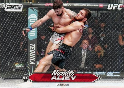 Nurullo Aliev 2025 Topps Stadium Club UFC Base #87 First Day Issue