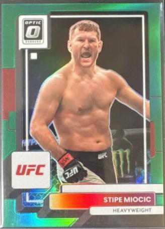 Stipe Miocic 2023 Panini Donruss Optic UFC Base #17 Green