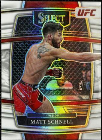 Matt Schnell 2022 Panini Select UFC Concourse #16 White