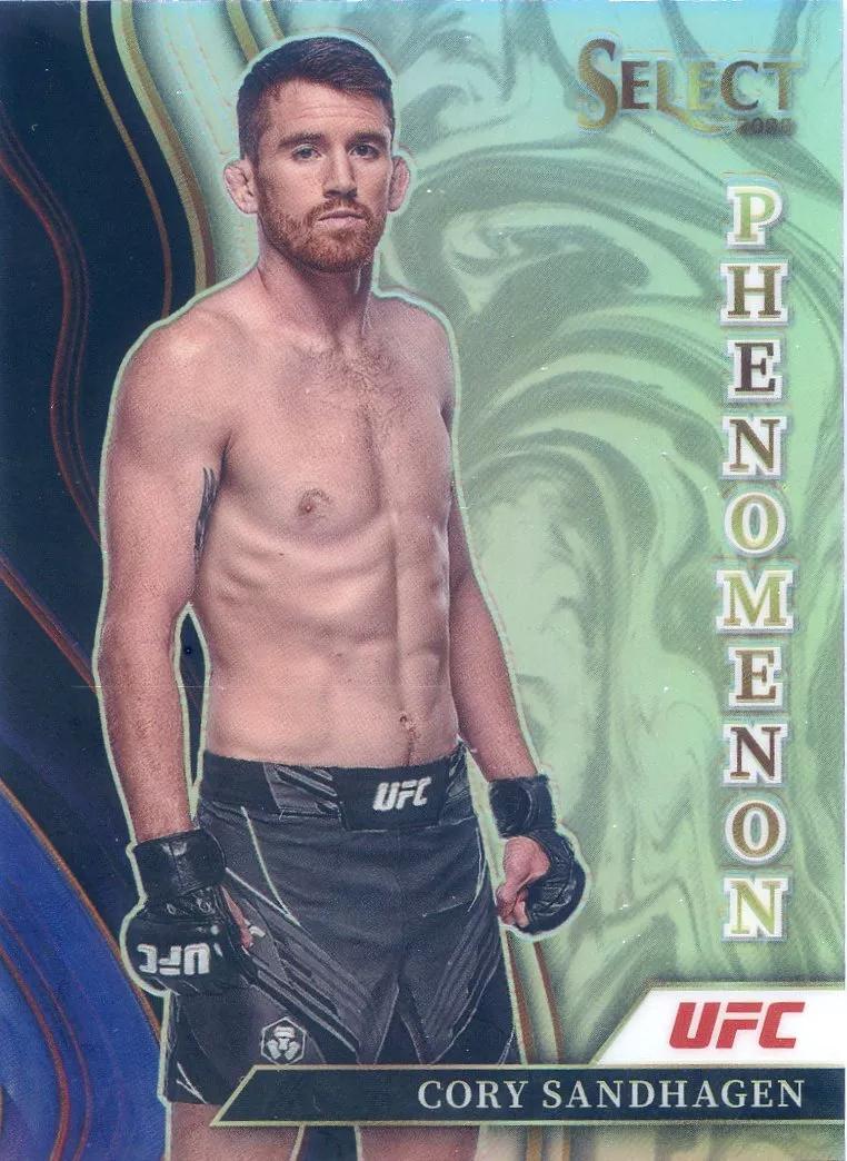 Cory Sandhagen 2022 Panini Select UFC Phenomenon #22 Silver