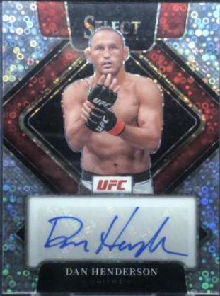 Dan Henderson 2022 Panini Select UFC Signatures #1 Disco