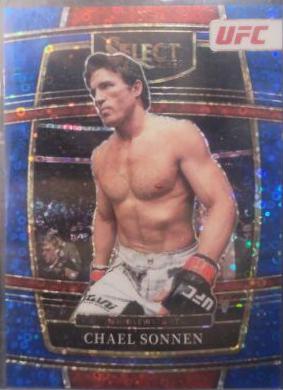 Chael Sonnen 2022 Panini Select UFC Concourse #62 Blue Disco