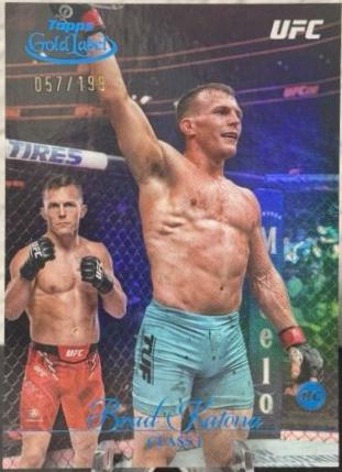 Brad Katona 2024 Topps Gold Label UFC Base Class I #66 Blue