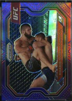 Khabib Nurmagomedov 2021 Panini Prizm UFC Base #181 Purple