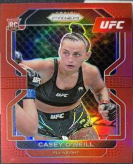 Casey O'Neill 2022 Panini Prizm UFC Base #179 Red
