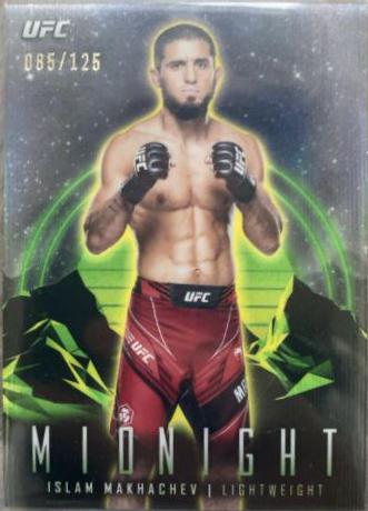 Islam Makhachev 2024 Topps Midnight UFC Base #45 Morning