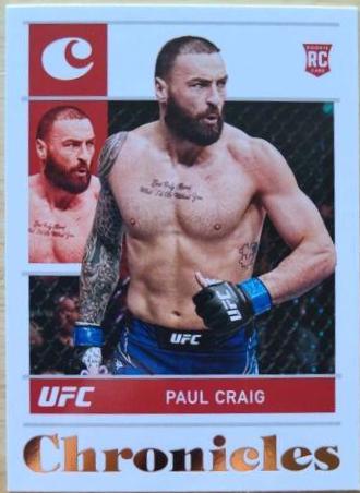 Paul Craig 2022 Panini Chronicles UFC Base Chronicles #96 Bronze