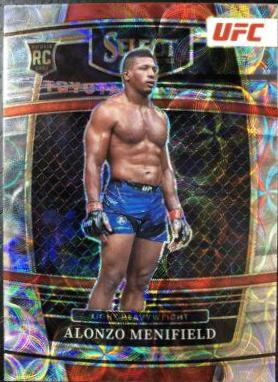Alonzo Menifield 2022 Panini Select UFC Concourse #4 Scope