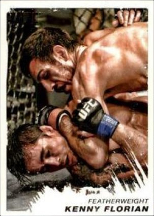 Kenny Florian 2011 Topps UFC Moment of Truth Base #48 Ruby