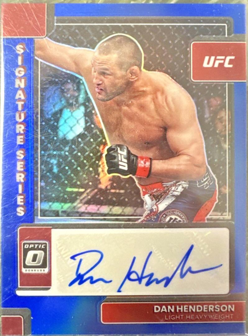 Dan Henderson 2023 Panini Donruss Optic UFC Signature Series #5 Red