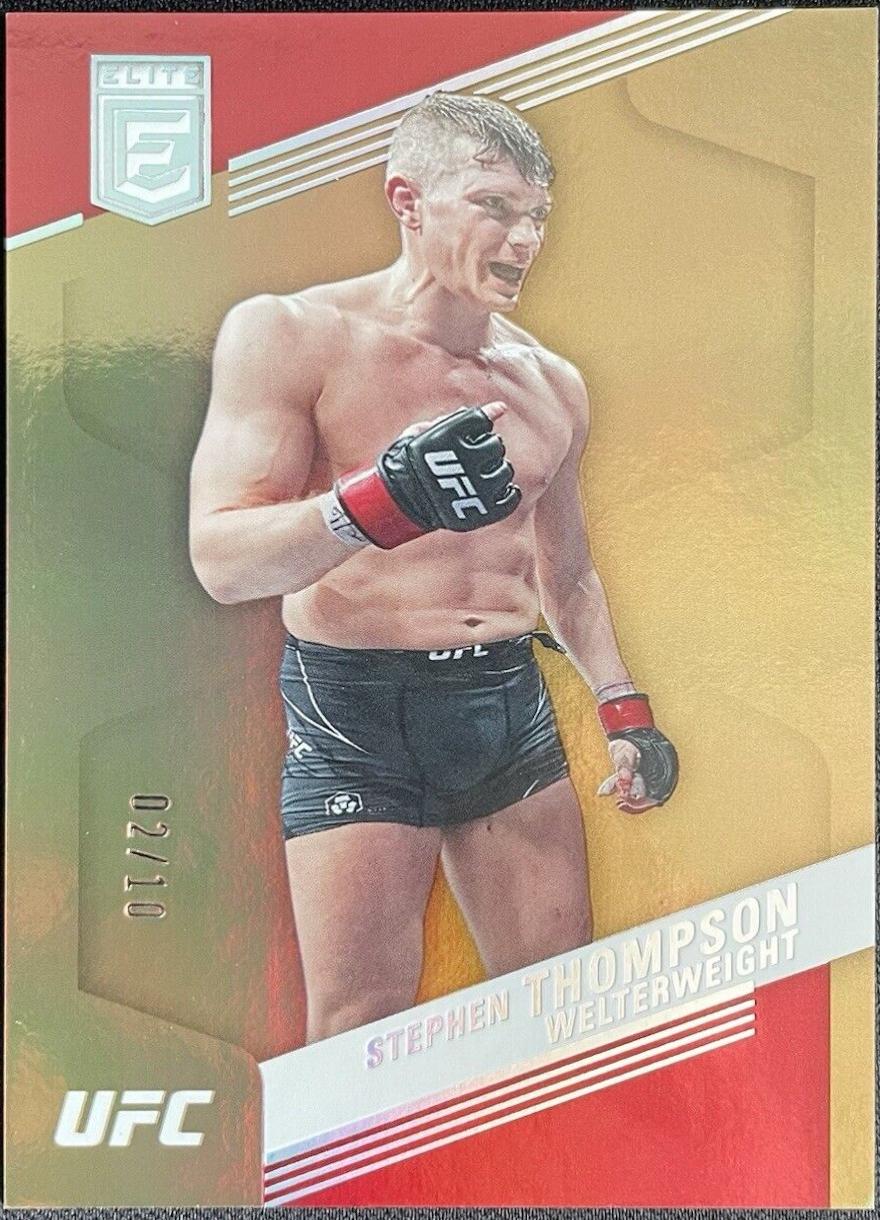 Stephen Thompson 2023 Panini Chronicles UFC Base Elite #254 Bronze