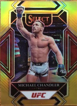 Michael Chandler 2022 Panini Select UFC Mezzanine #361 Gold