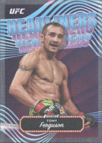 Tony Ferguson 2024 Topps Finest UFC Headliners #HDL-25 Superfractor