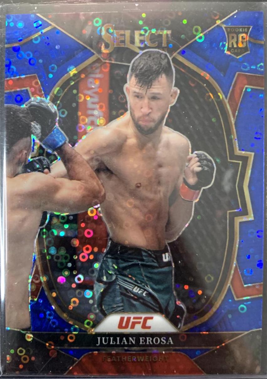 Julian Erosa 2023 Panini Select UFC Concourse #27 Blue Disco