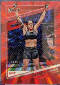 Amanda Nunes 2022 Panini Donruss UFC Base #63 Red