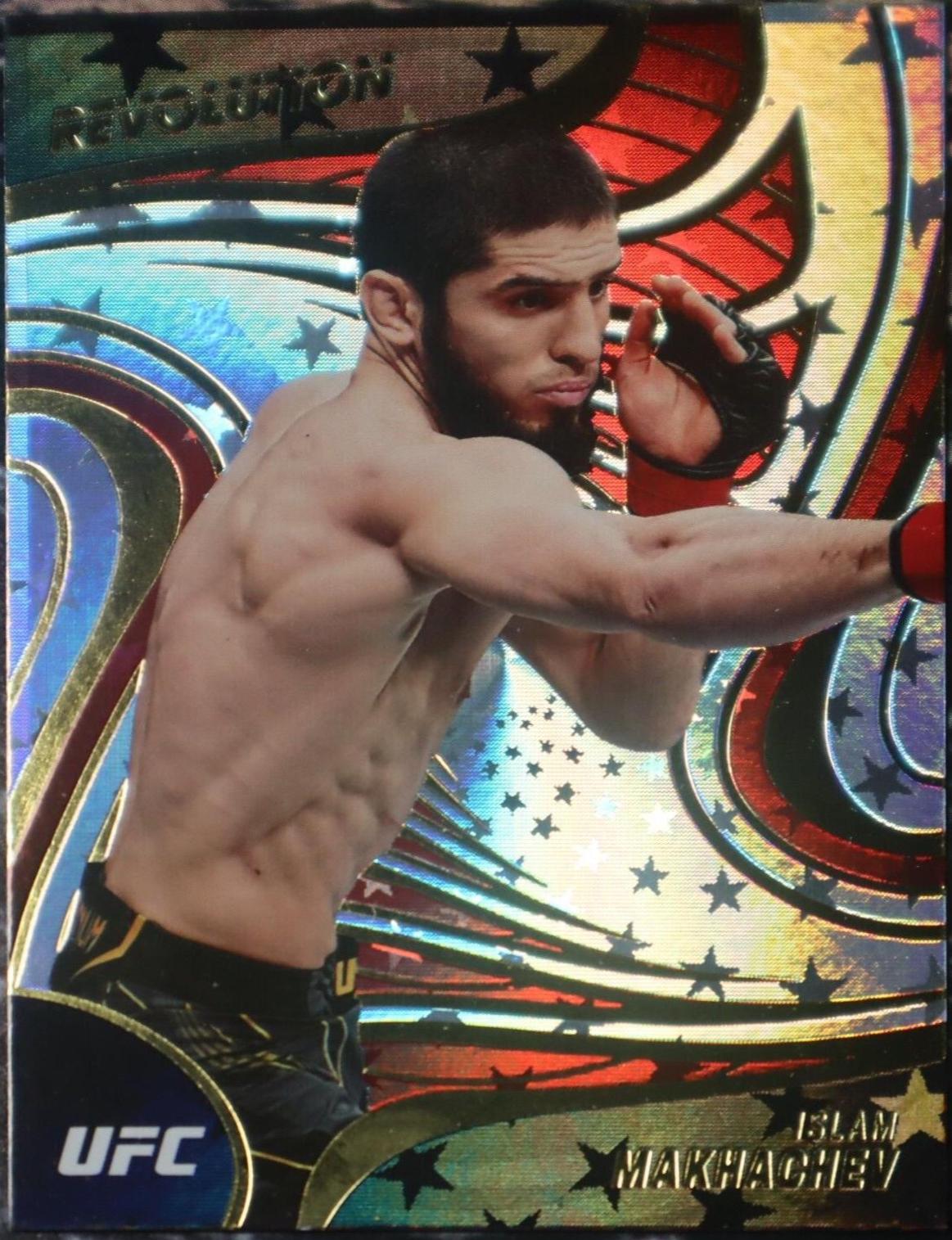 Islam Makhachev 2023 Panini Chronicles UFC Revolution #10 Astro