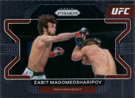 Zabit Magomedsharipov 2022 Panini Prizm UFC Base #82 Black
