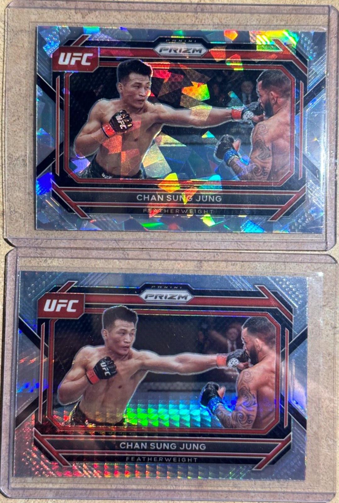 Chan Sung Jung 2023 Panini Prizm UFC Base #88 Hyper