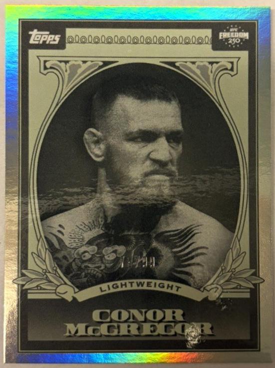 Conor McGregor 2026 Topps UFC Freedom 250 UFC Dollar #UD-1 Green