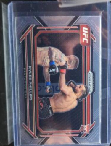 Kyler Phillips 2023 Panini Prizm UFC Base #55 Silver