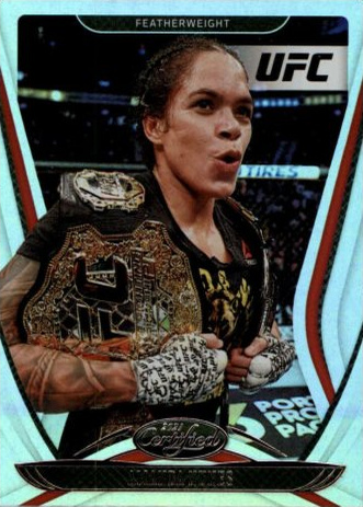 Amanda Nunes 2021 Panini Chronicles UFC Base Certified #121 Purple